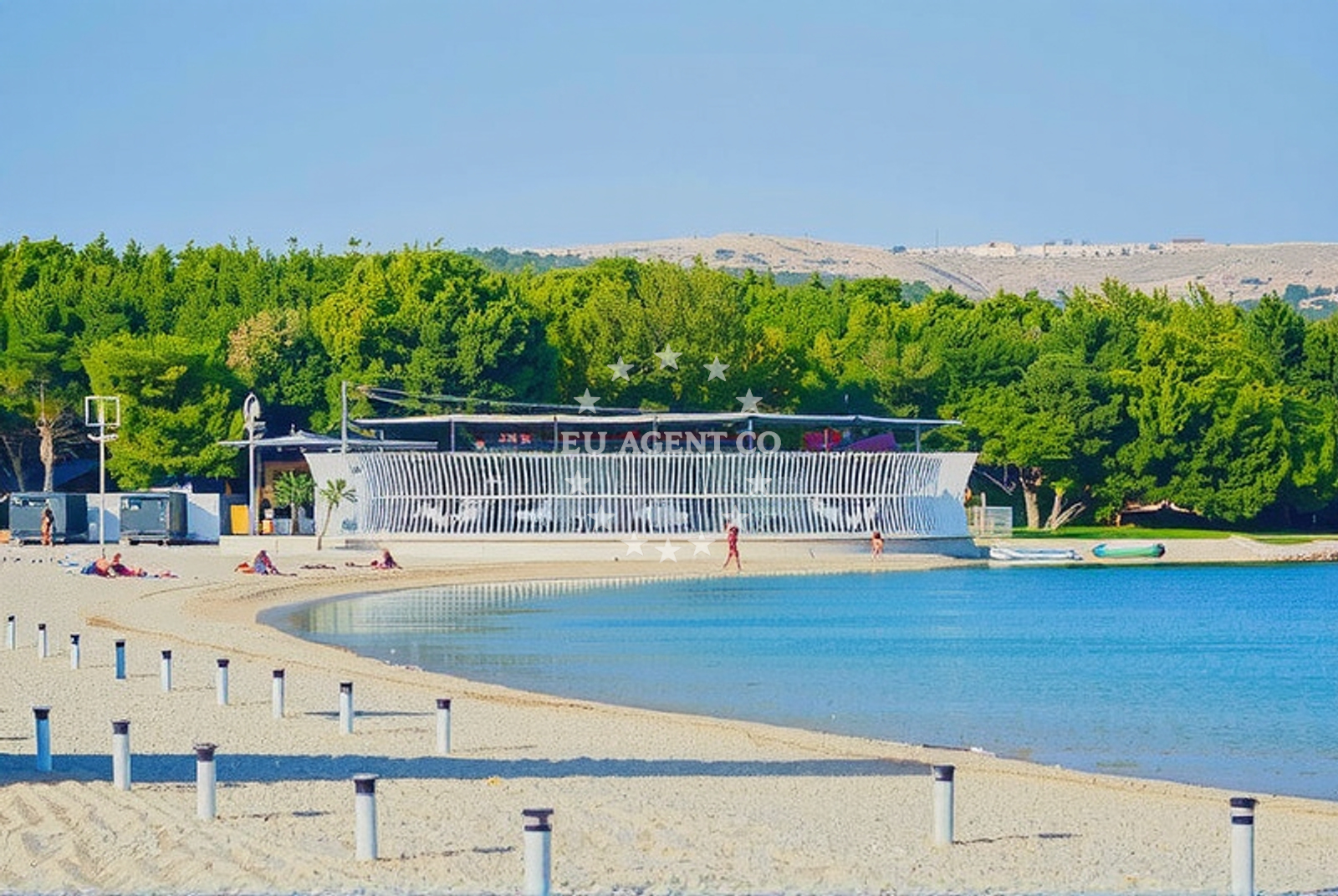 Additional view of Zrce beach in 9 Ulica Vjenceslava Novaka, Novalja