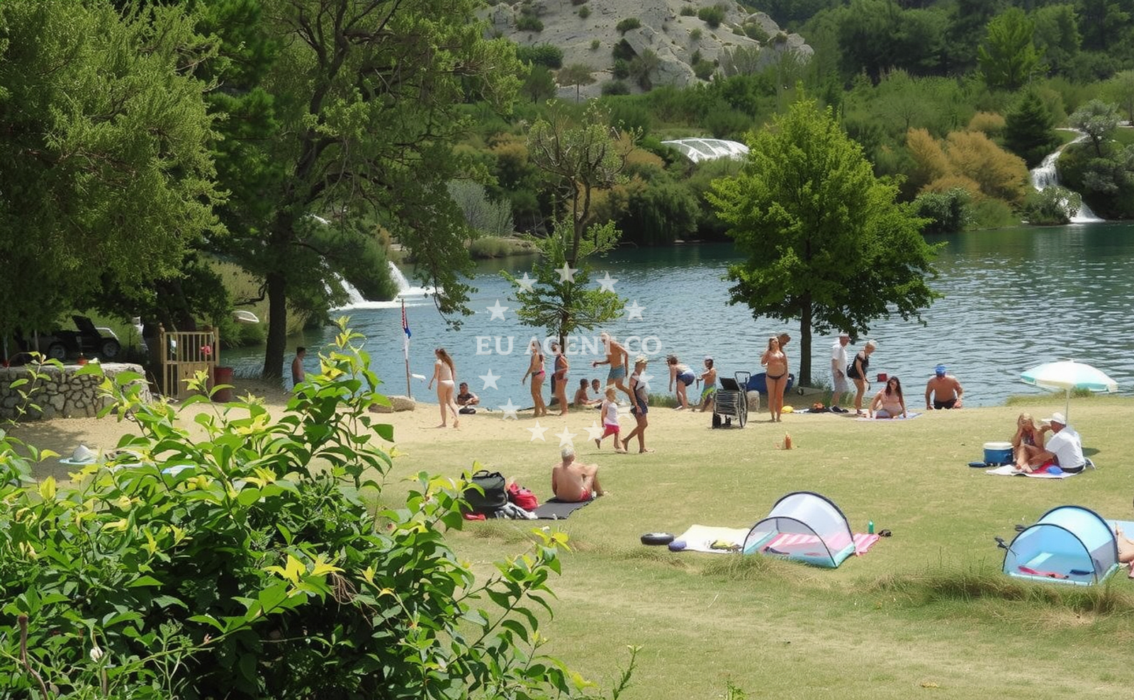 Additional view of Zrmanja Beach in Berberi 1a, Obrovac