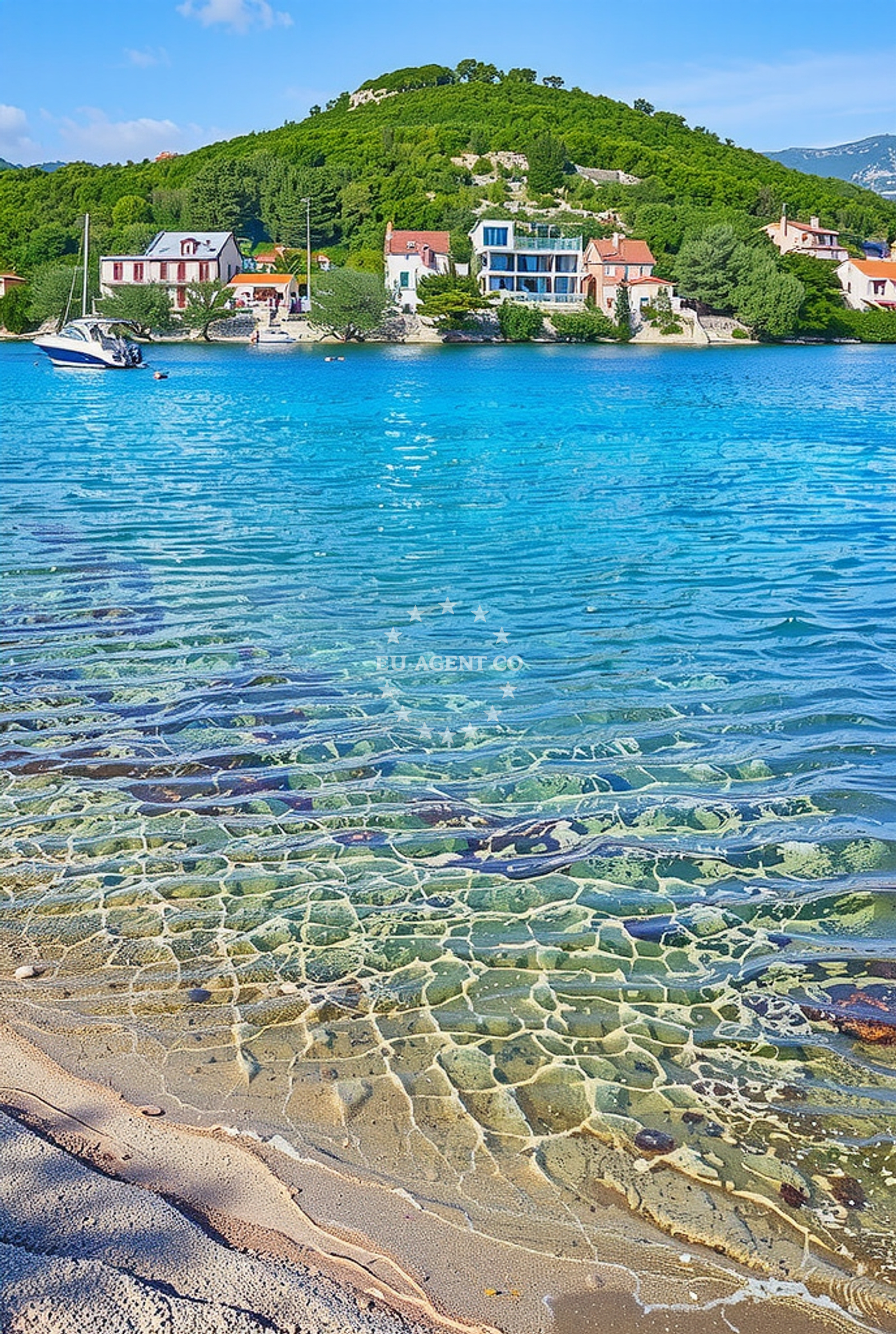 Additional view of Zrnovo beach in , Korčula