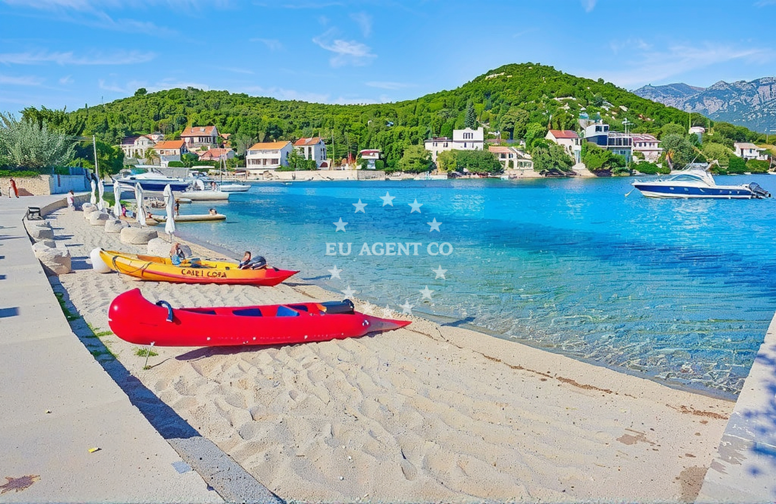 Additional view of Zrnovo beach in , Korčula