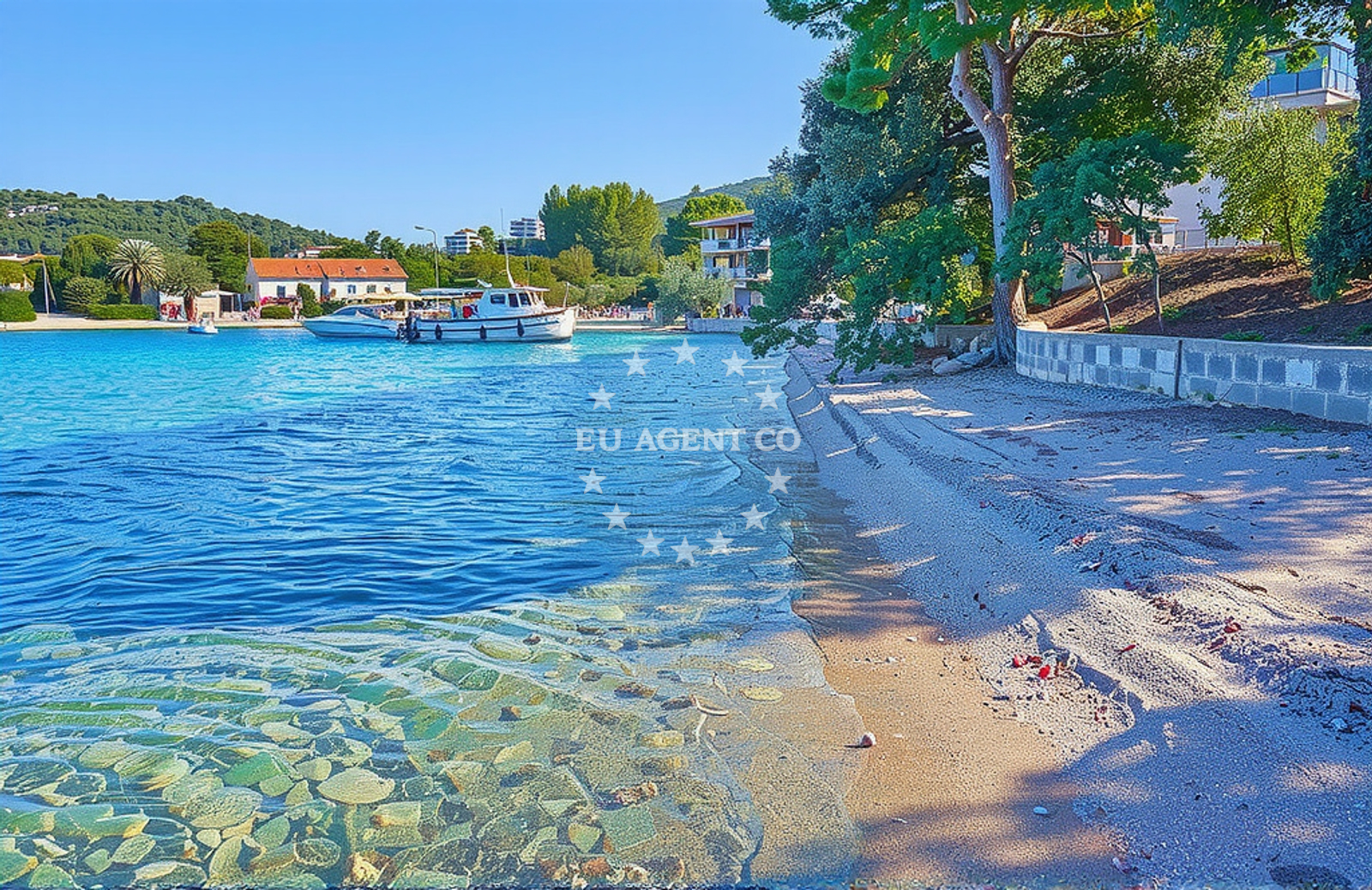 Additional view of Zrnovo beach in , Korčula