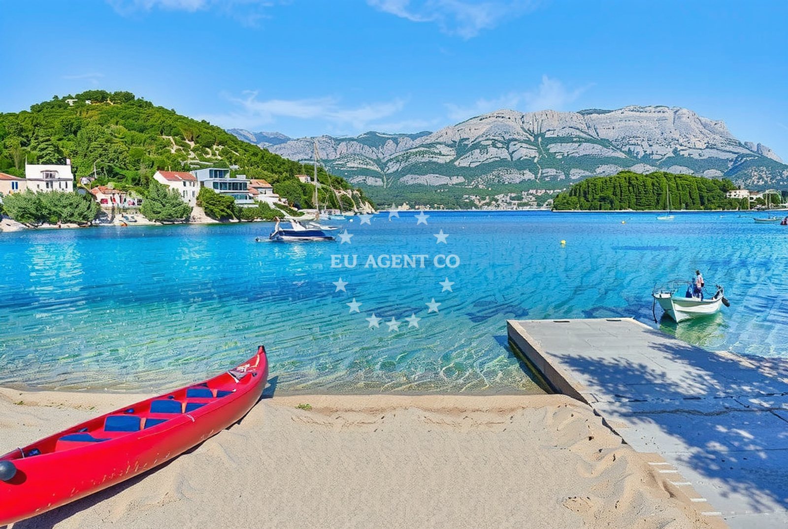 Additional view of Zrnovo beach in , Korčula