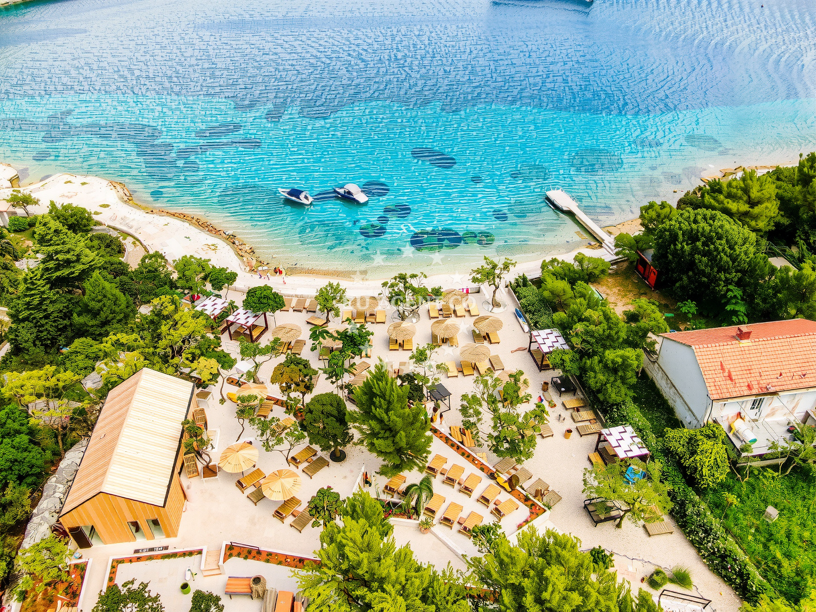 Additional view of Zrnovo II beach in Žrnovo 657C, Korčula