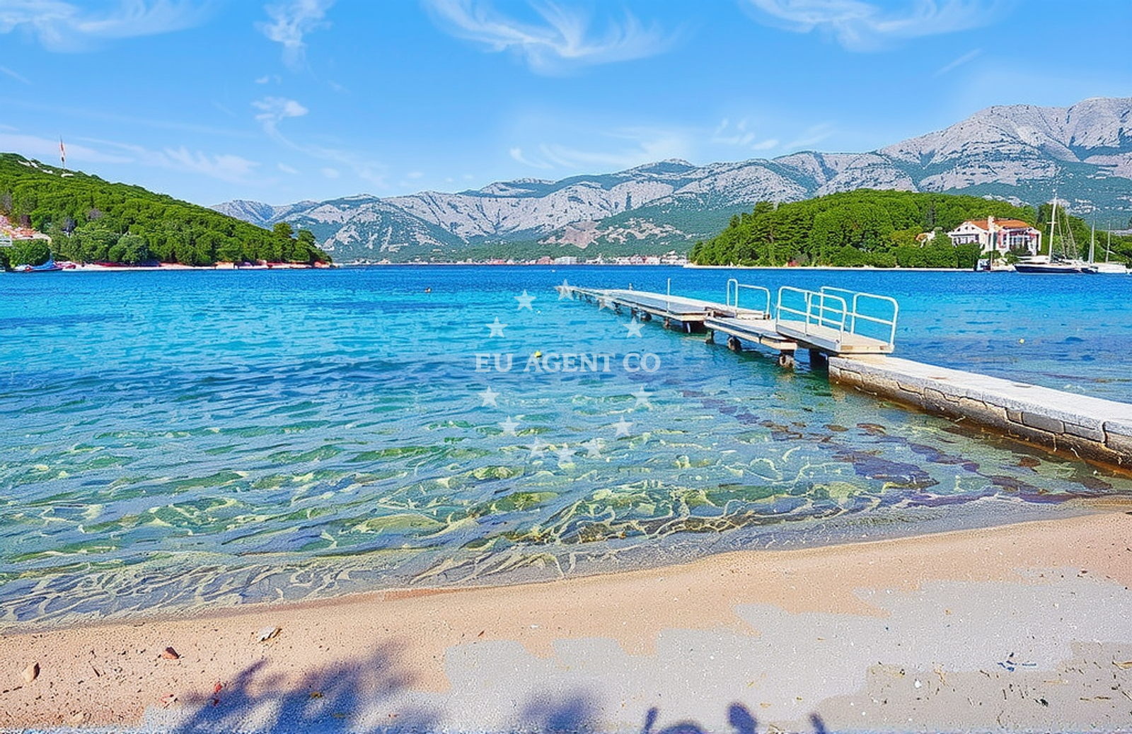 Additional view of Zrnovo II beach in Žrnovo 657C, Korčula