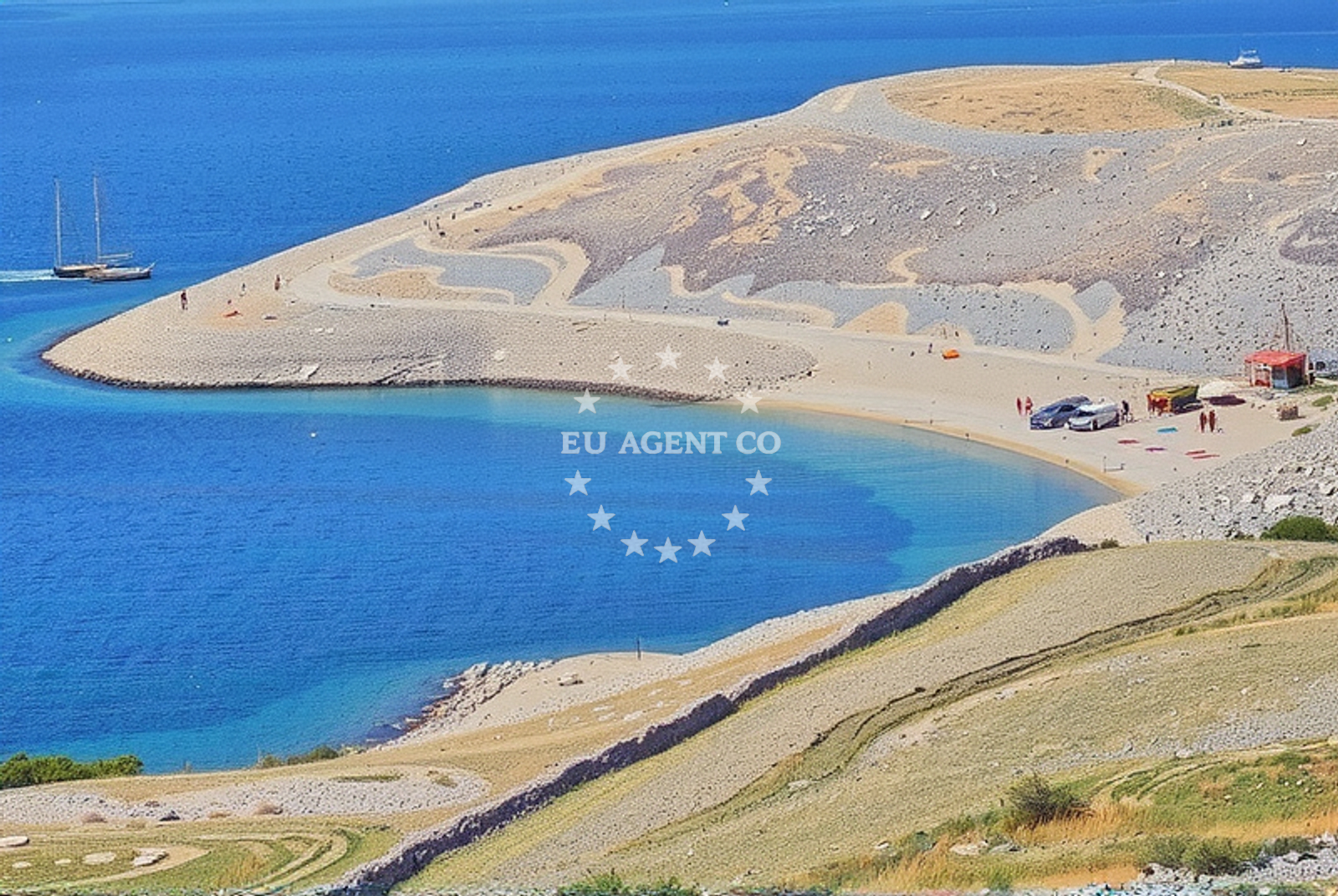 Additional view of Zubovici beach in Greda 4, Zubovići