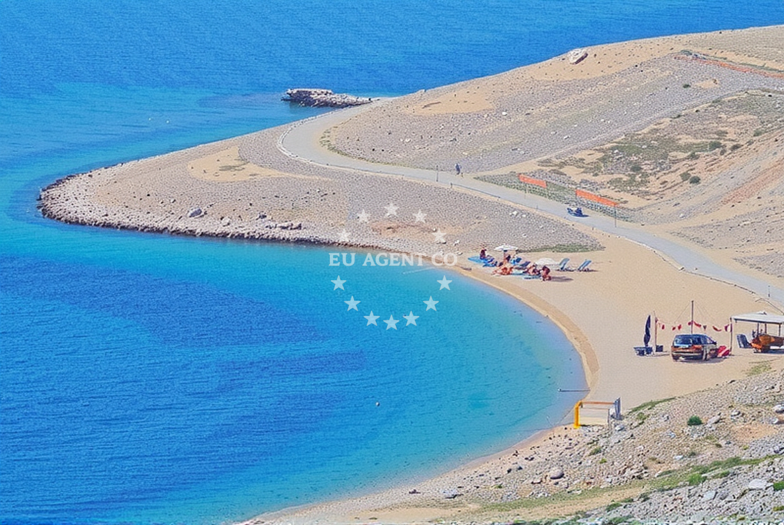 Additional view of Zubovici beach in Greda 4, Zubovići