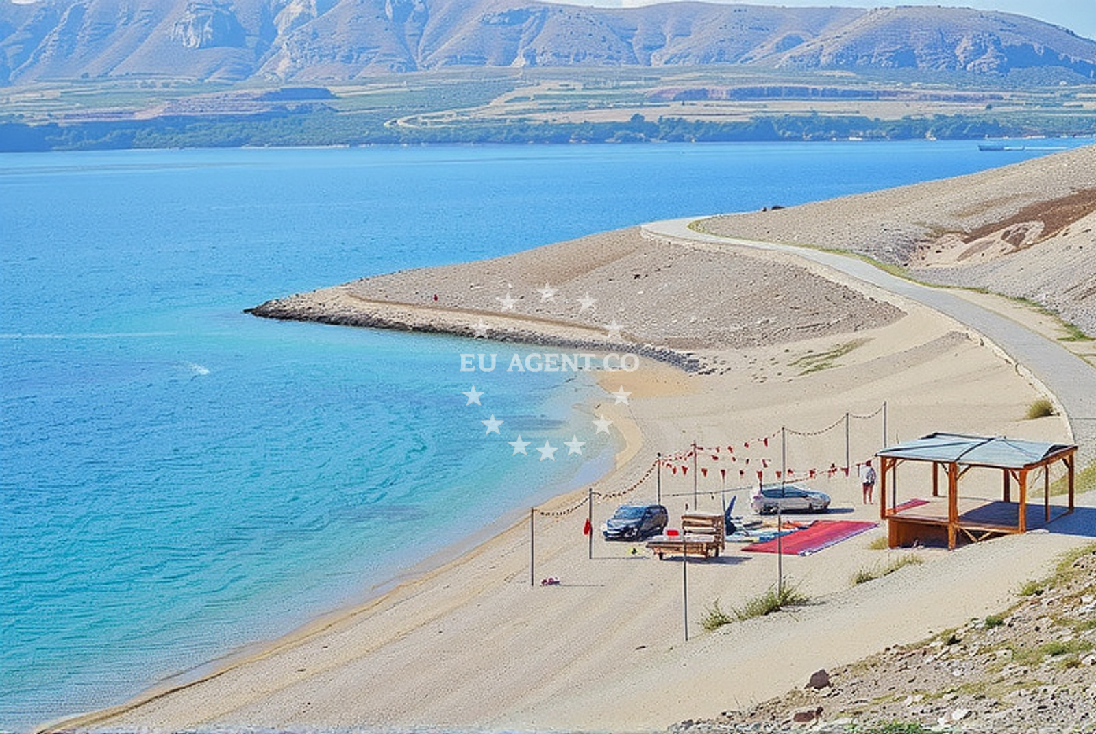 Additional view of Zubovici beach in Greda 4, Zubovići