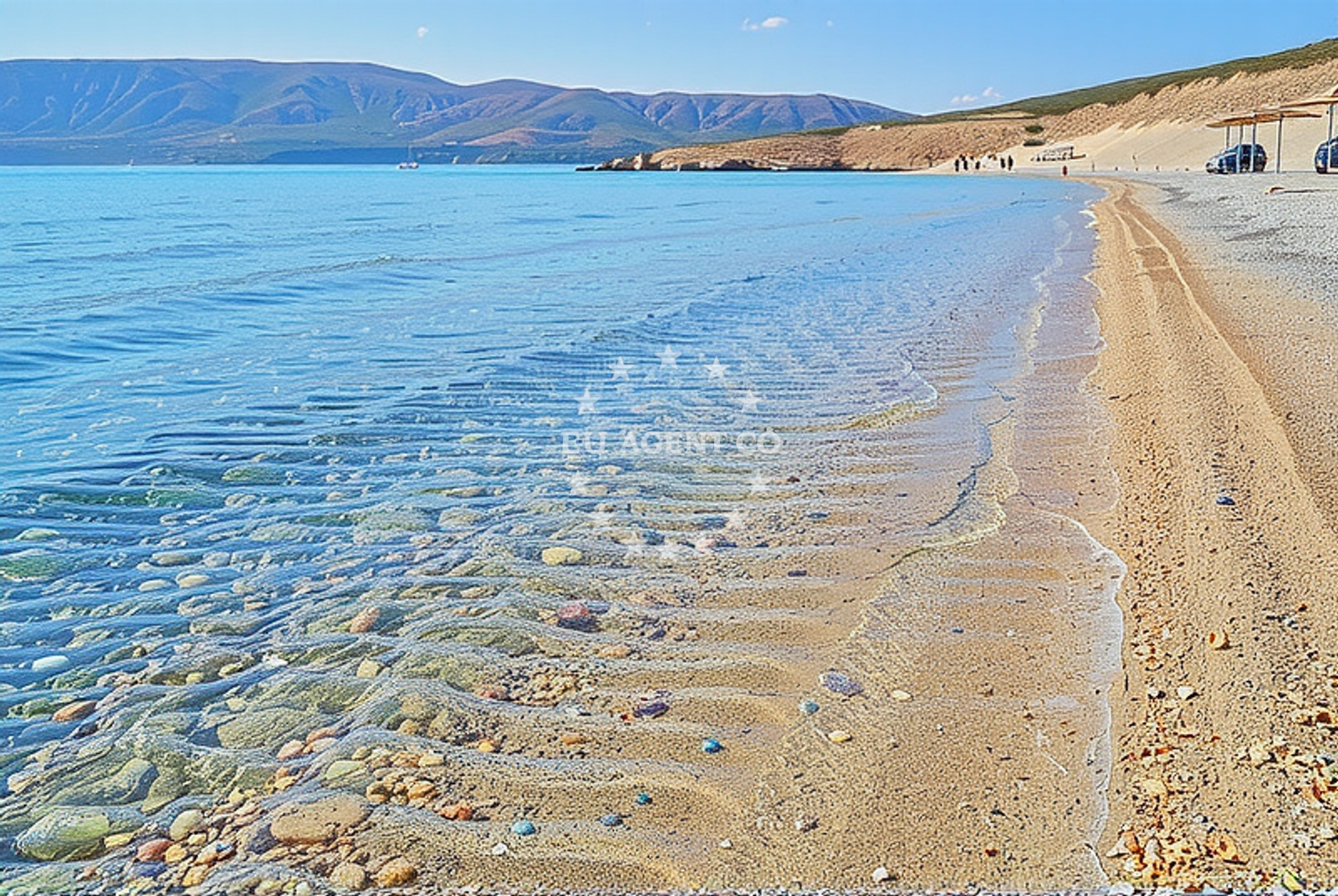 Additional view of Zubovici beach in Greda 4, Zubovići