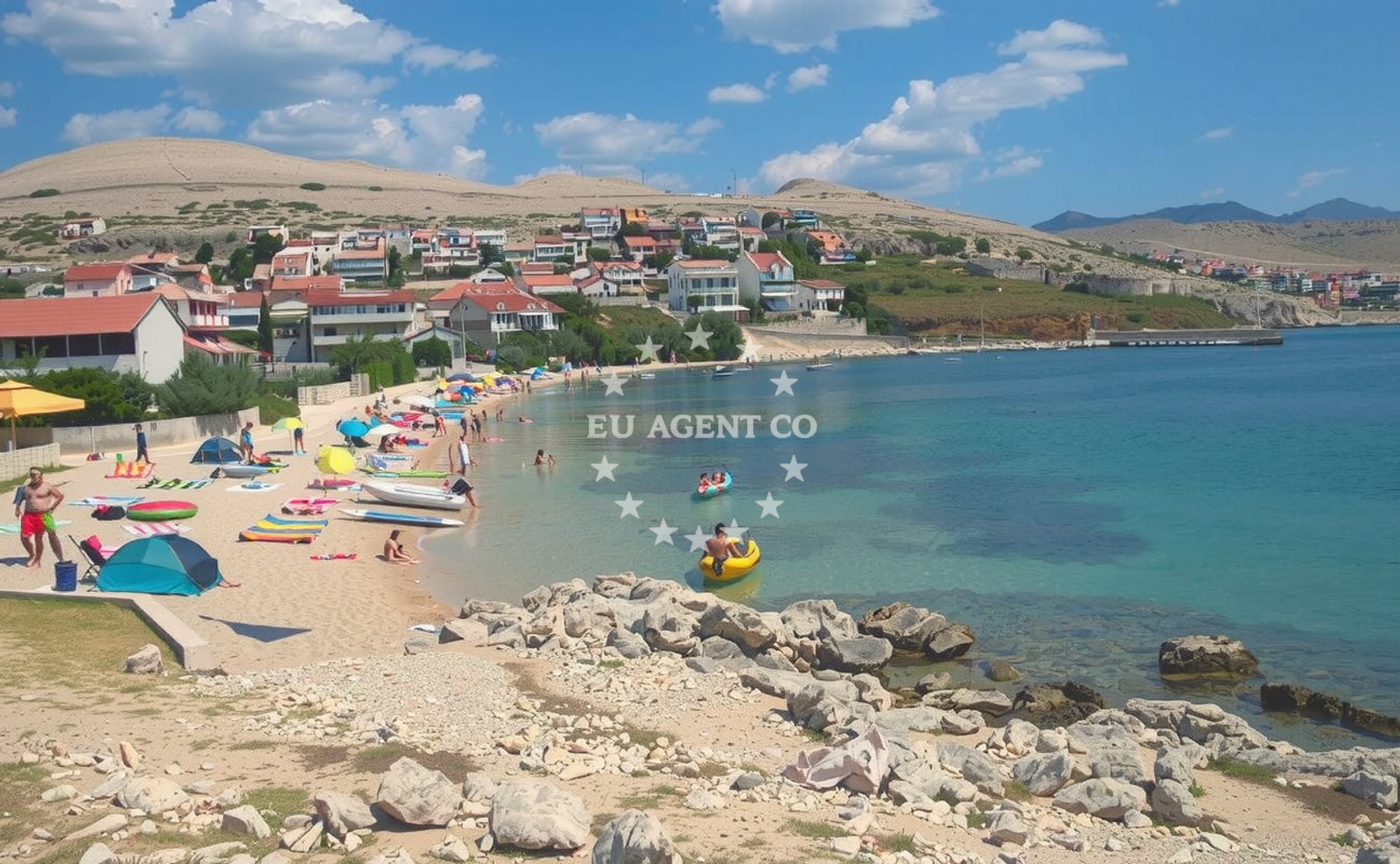 Additional view of Zubovici beach in , Zubovići