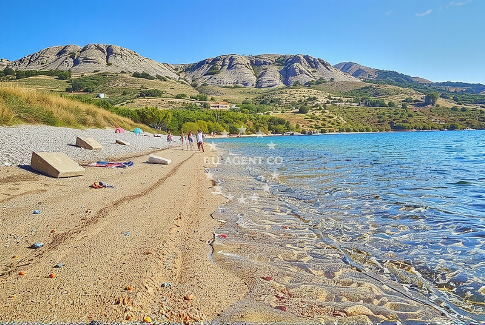 Sea and coastal view of Zubovići (Pag): beaches and coves (8) in Zubovići (Pag)