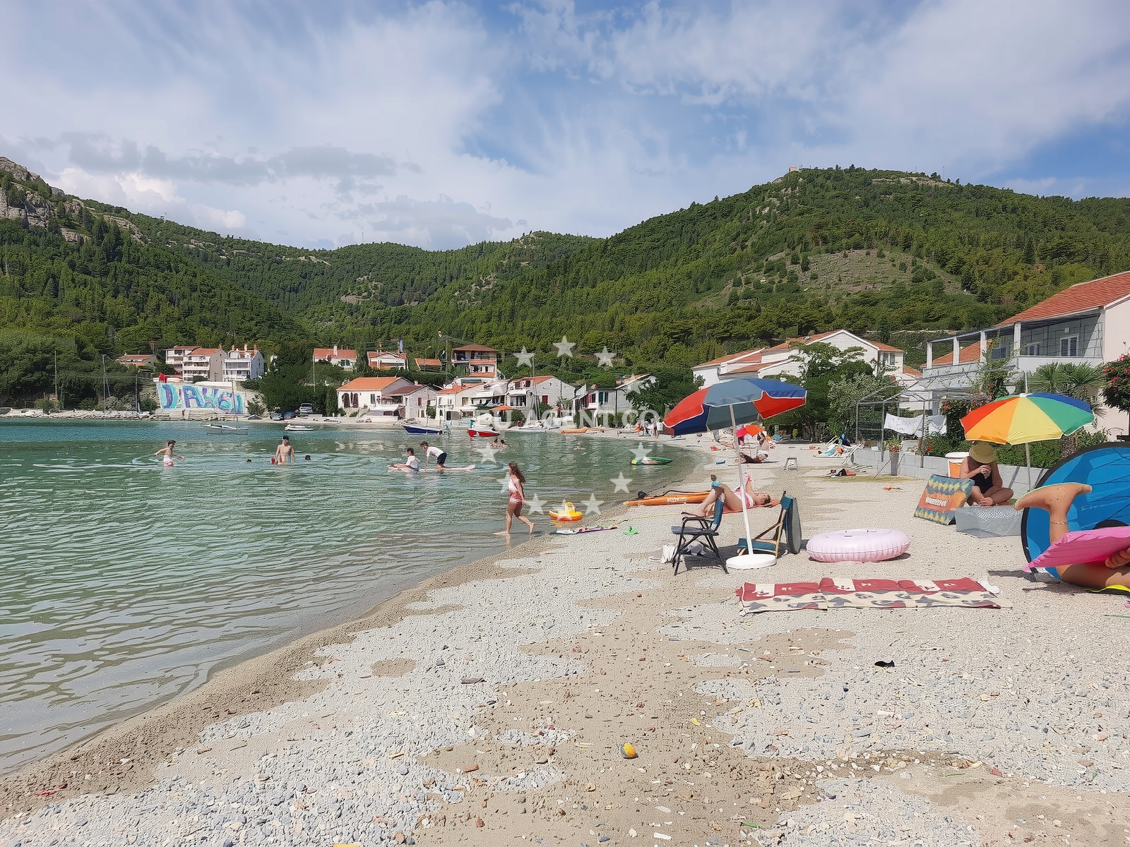 Additional view of Zuljana beach in Sutvid 1, Janjina, Janjina