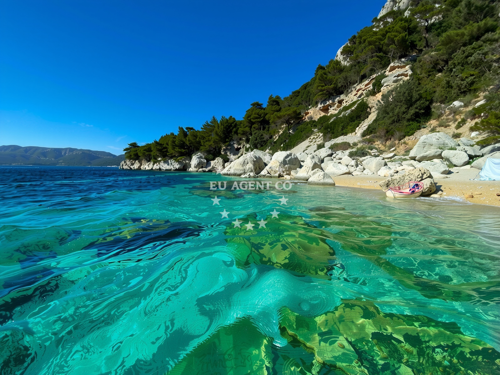 Additional view of Zuljana beach in Sutvid 1, Janjina, Janjina