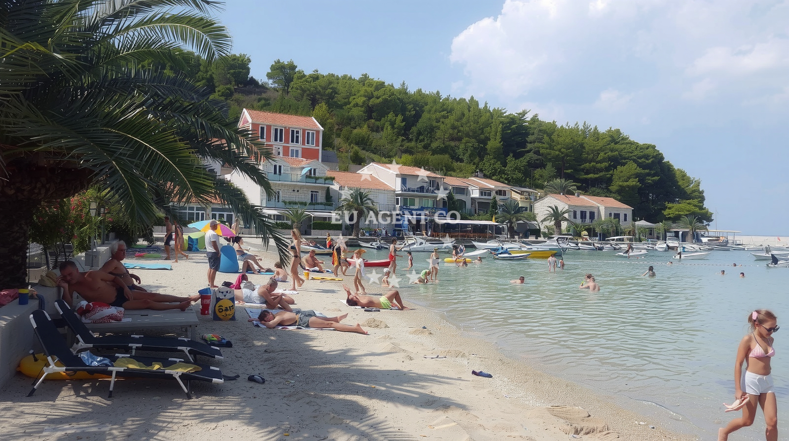 Additional view of Zuljana beach in Sutvid 1, Janjina, Janjina