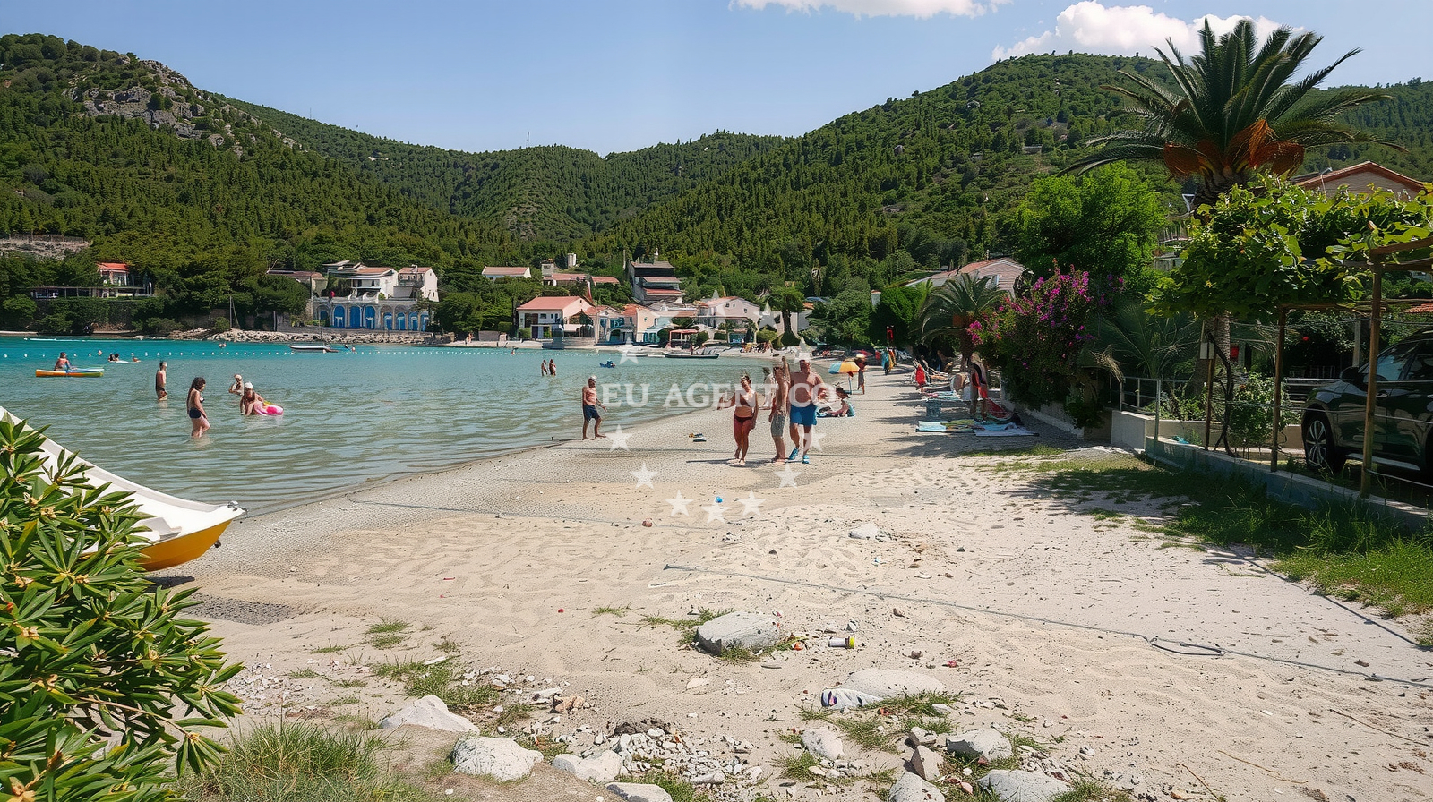 Additional view of Zuljana beach in Sutvid 1, Janjina, Janjina