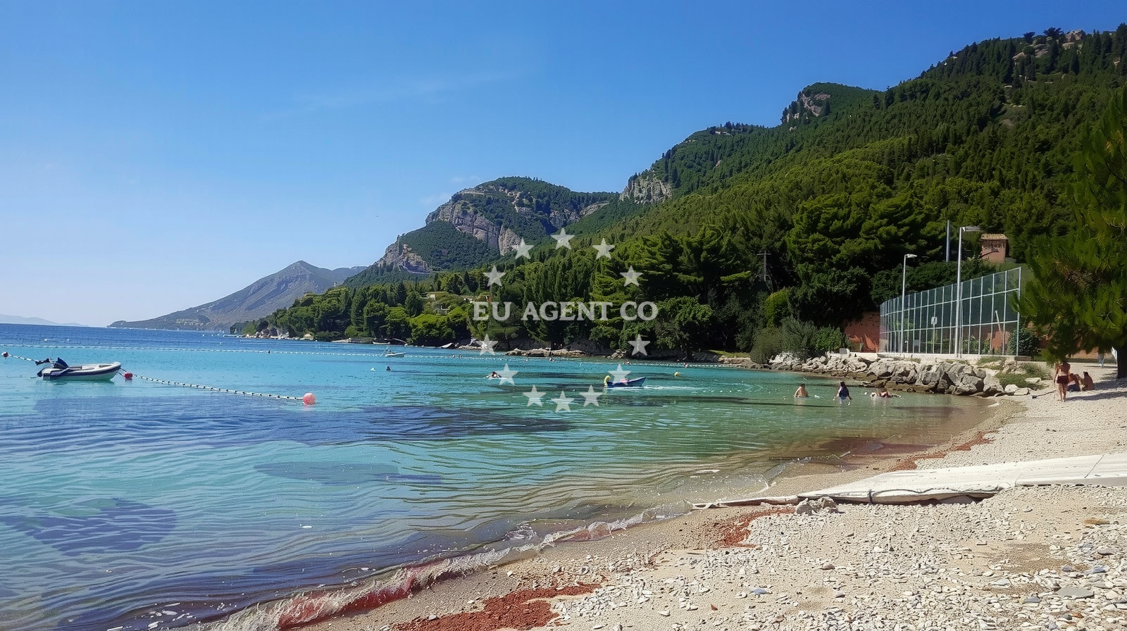 Additional view of Zuljana beach in Sutvid 1, Janjina, Janjina