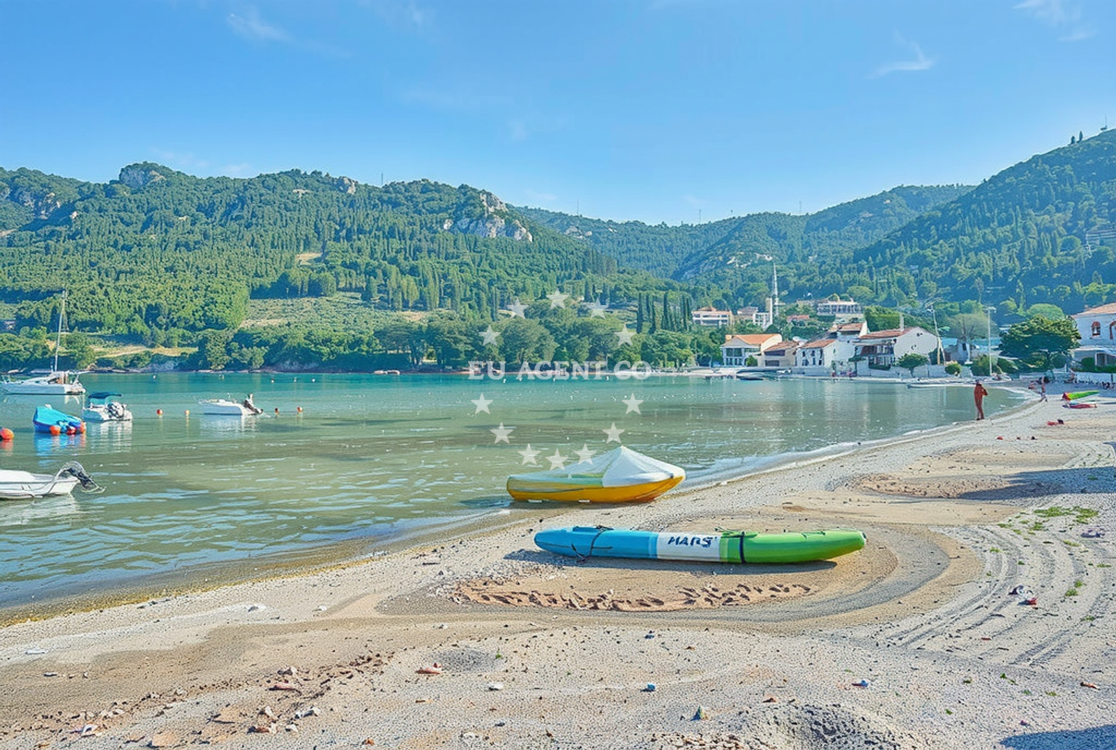Additional view of Zuljana beach in Sutvid 1, Janjina, Janjina