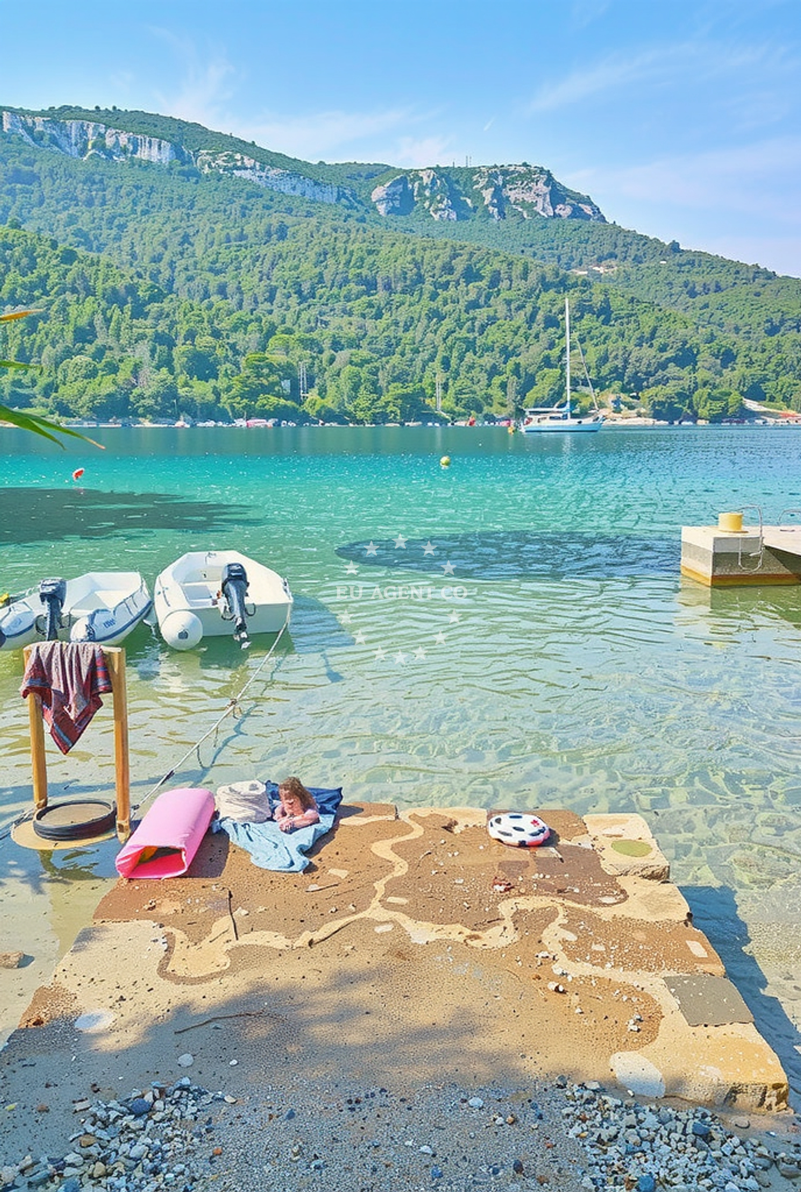 Shoreline and swimming area at Žuljana: beaches and coves (8) in Žuljana