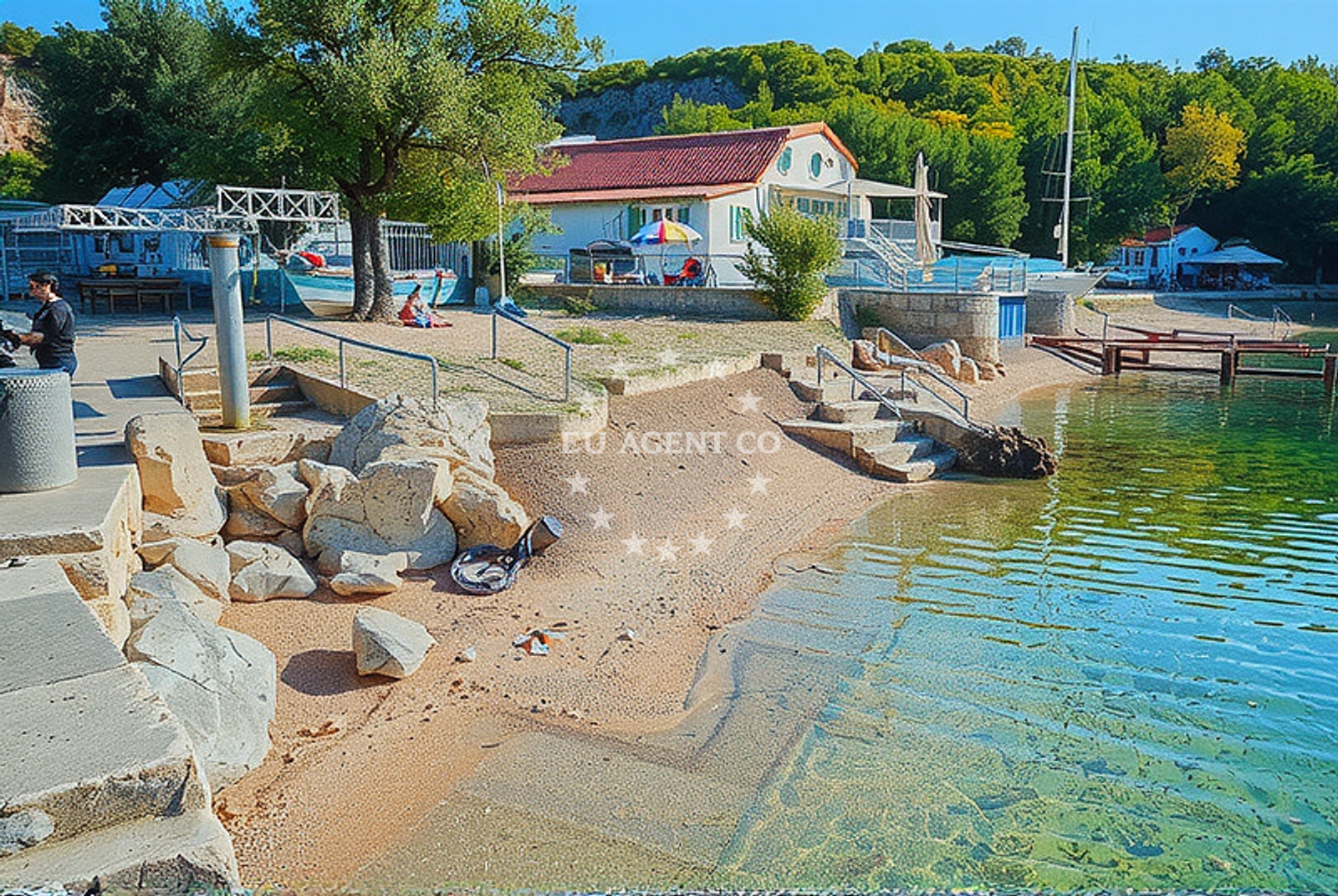 Additional view of Zurkovo beach in Ulica Elvira Vrha 20, Rijeka