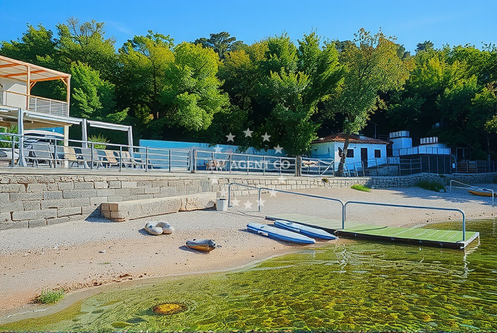 Additional view of Zurkovo beach in Ulica Elvira Vrha 20, Rijeka