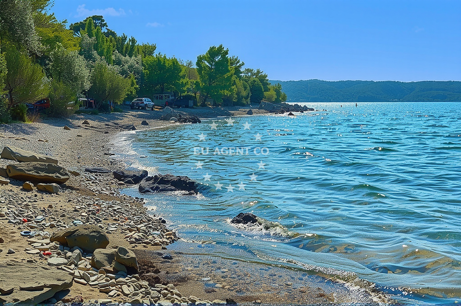 Beach facilities and surroundings at Zverinac (Zverinac): beaches and coves (6) in Zverinac (Zverinac)