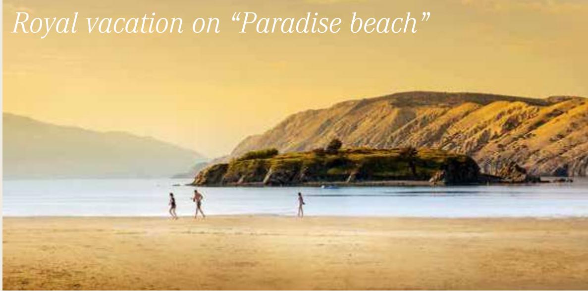 Located directly on a 1.5-kilometre long sandy beach called "Paradise beach", acknowledged to be one of the most beautiful beaches on the Croatian Adriatic coast, San Marino Camping Resort is the ideal place for a unique camping experience. With many sports and entertainment options, a luxury wellness center and a wide choice of accommodation, it is very popular for family vacations.