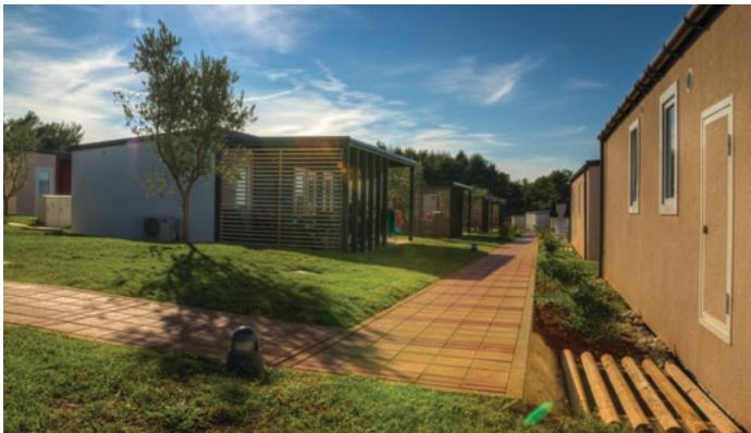 KASTANIJA Camping The Kastanija Camspsite is located 3 km north of Novigrad and is a popular destination amongst families with children.