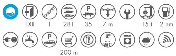  HR-51414 IČIĆI, Liburnijska cesta 7 A  +385 (0)51 704 004 •  +385 (0)51 704 024 www.aci-marinas.com •  m.opatija@aci-club.hr  45° 19' N; 14° 17,8' E