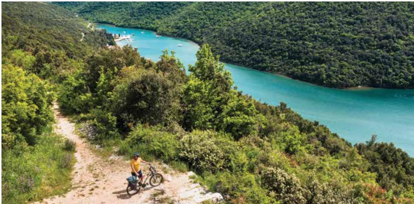 Ližnjan trail in southern Istria