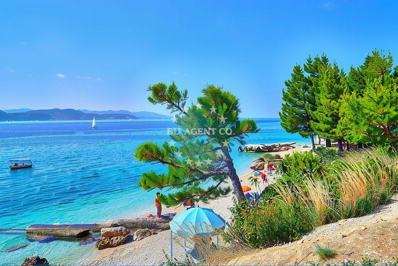 Additional view of Baško Polje buoy field in Quay in Baška Voda, Central Dalmatia, Croatia photo 4