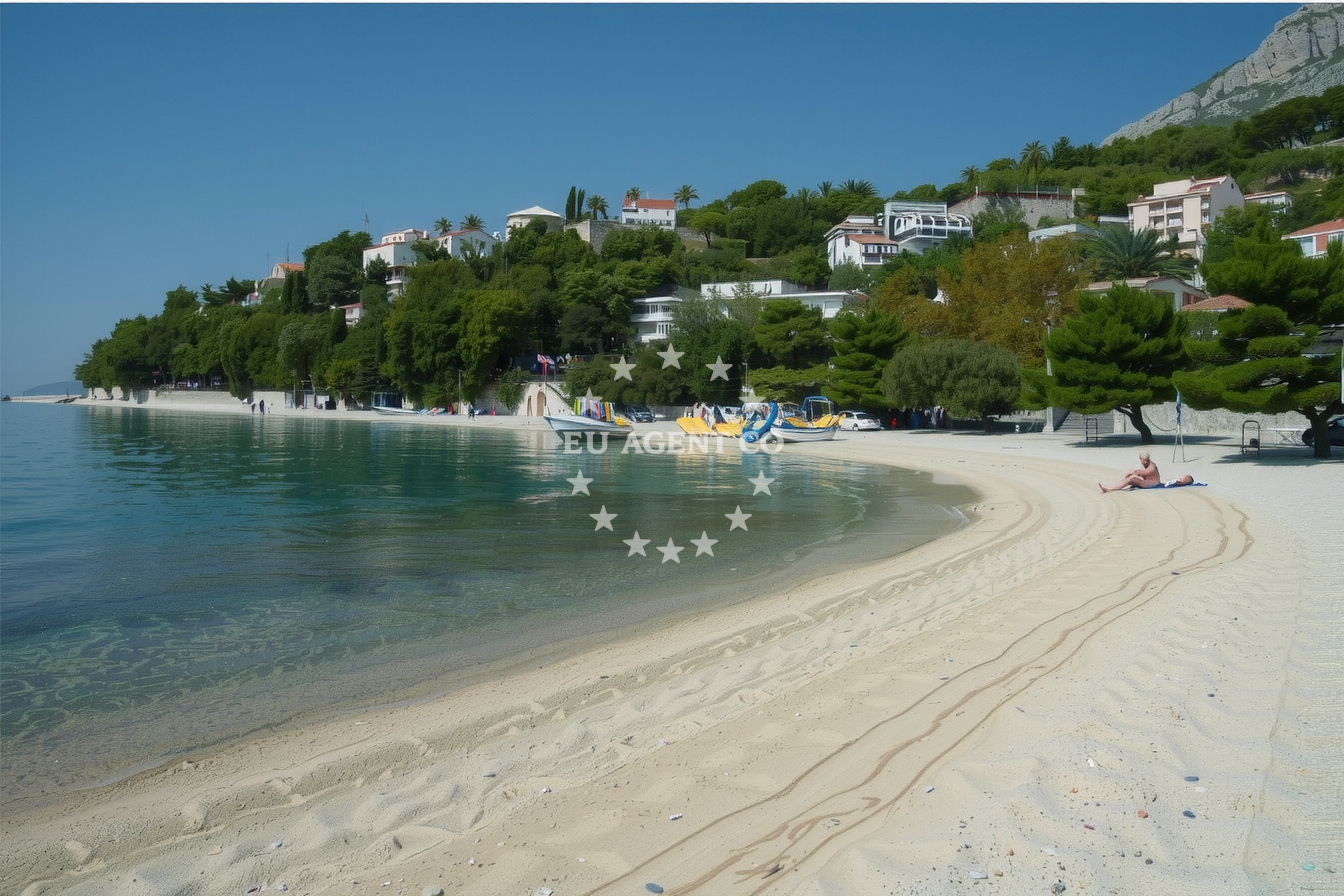 Additional view of Baško Polje buoy field in Quay in Baška Voda, Central Dalmatia, Croatia photo 8