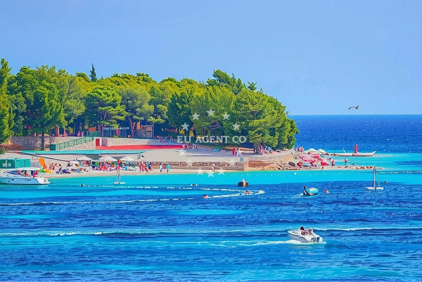 Additional view of Buoy field in Buoy field in Bol on the island Brač, Central Dalmatia, Croatia photo 4