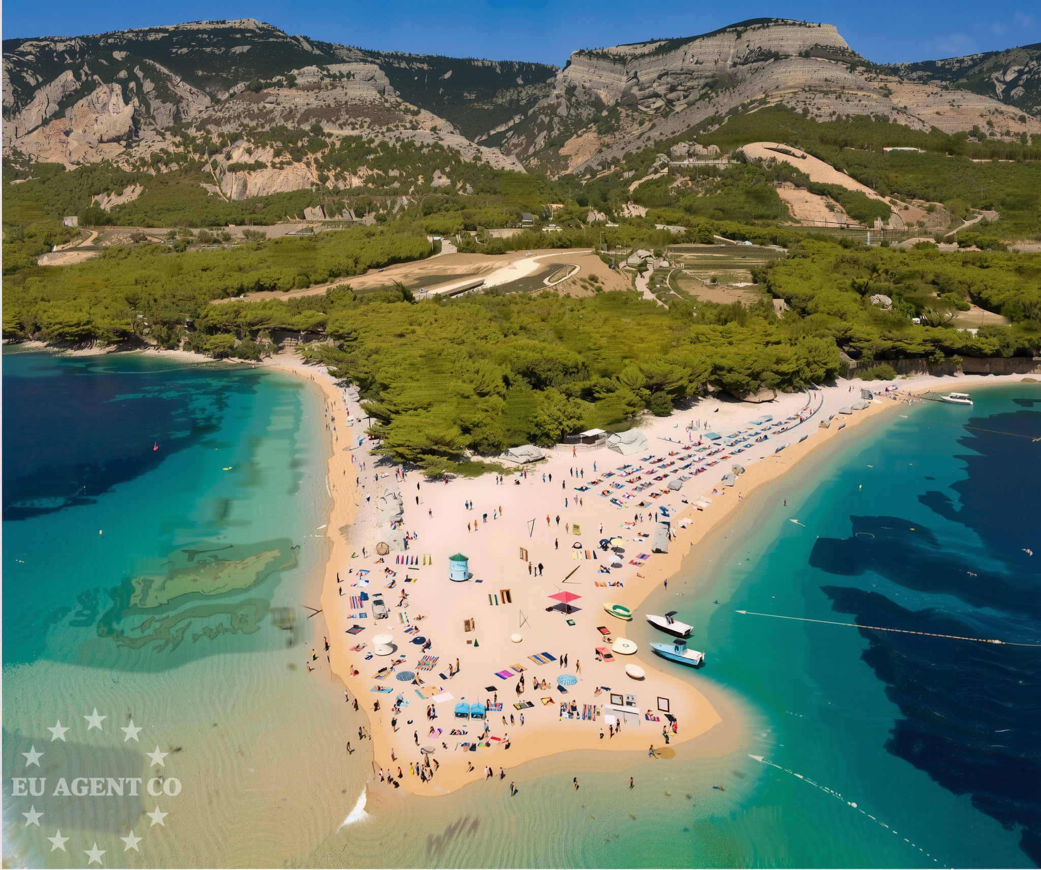 Additional view of Buoy field in Buoy field in Bol on the island Brač, Central Dalmatia, Croatia photo 7