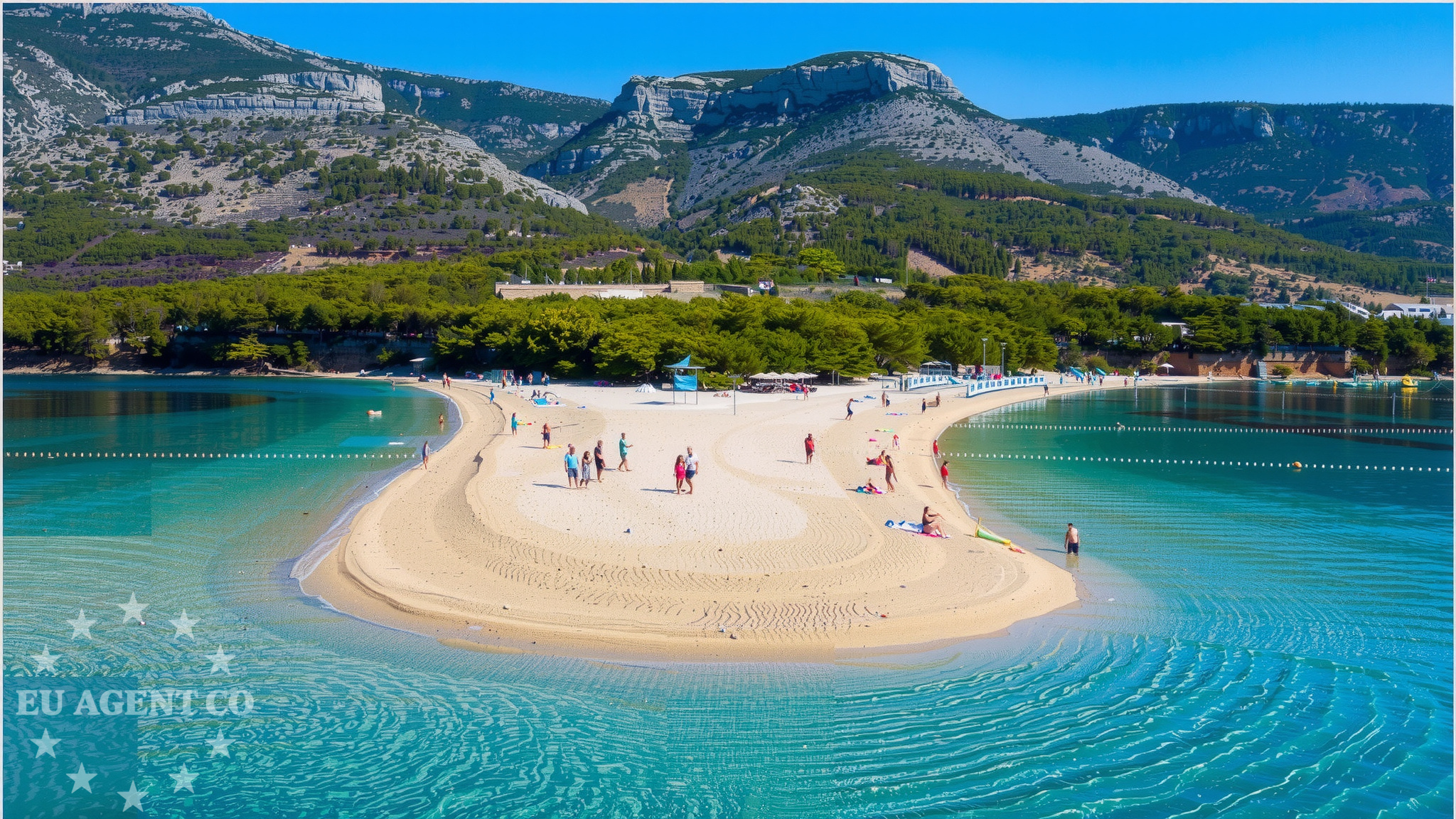 Additional view of Buoy field in Buoy field in Bol on the island Brač, Central Dalmatia, Croatia photo 11