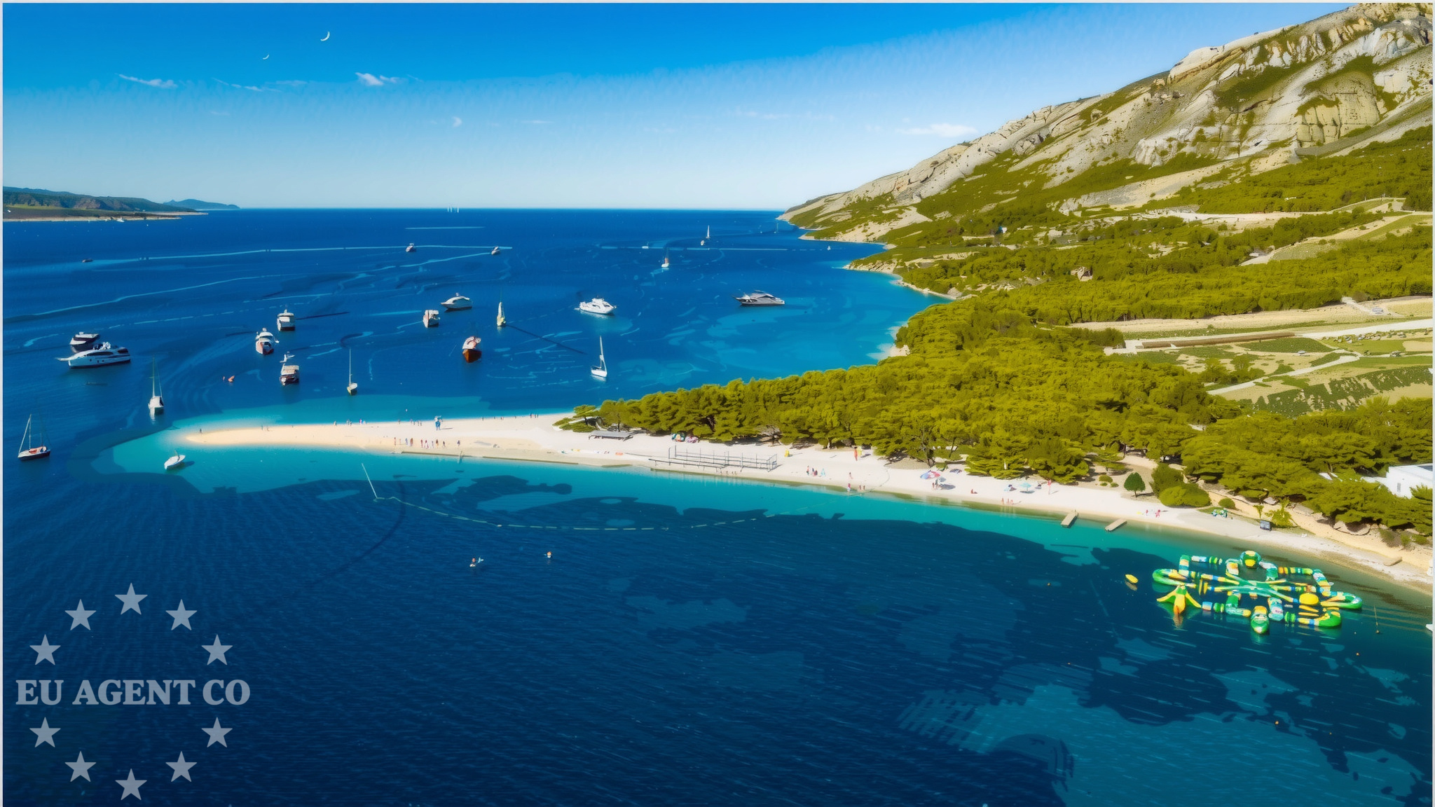 Additional view of Buoy field in Buoy field in Bol on the island Brač, Central Dalmatia, Croatia photo 12