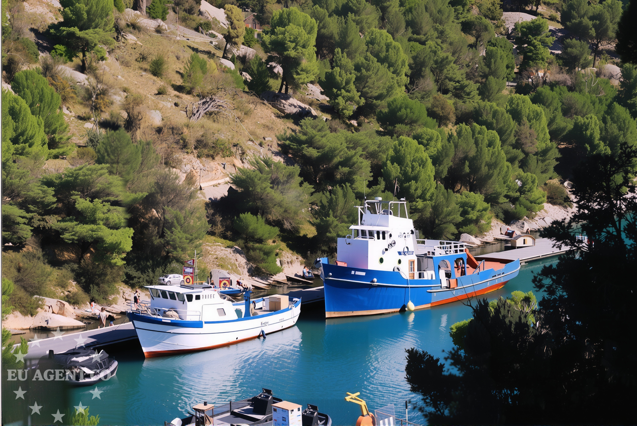 Additional view of Buoy buoy field in Buoy in Milna (Brač) on the island Brač, Central Dalmatia, Croatia photo 5