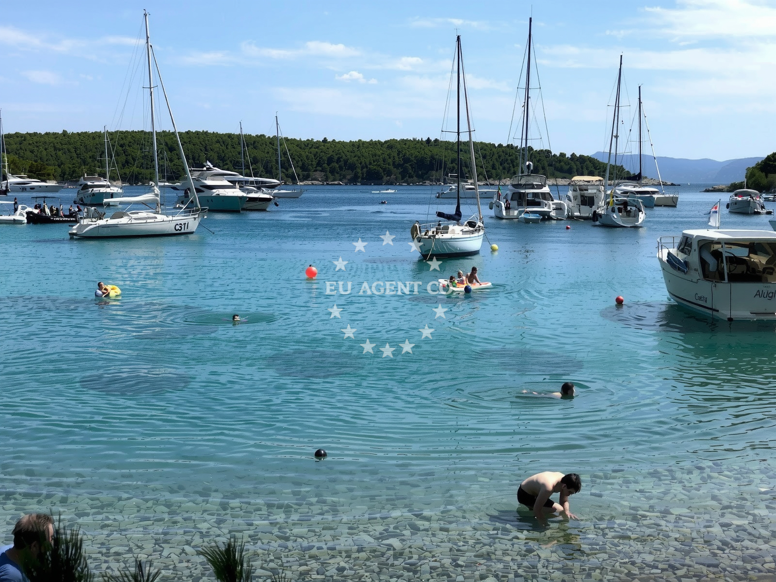 Additional view of Konoba Familja buoys buoy field in Buoy field in Milna (Brač) on the island Brač, Central Dalmatia, Croatia photo 20