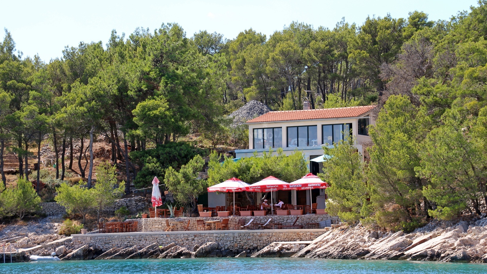 Additional view of Konoba Lucice buoys buoy field in Buoy field in Milna (Brač) on the island Brač, Central Dalmatia, Croatia photo 9