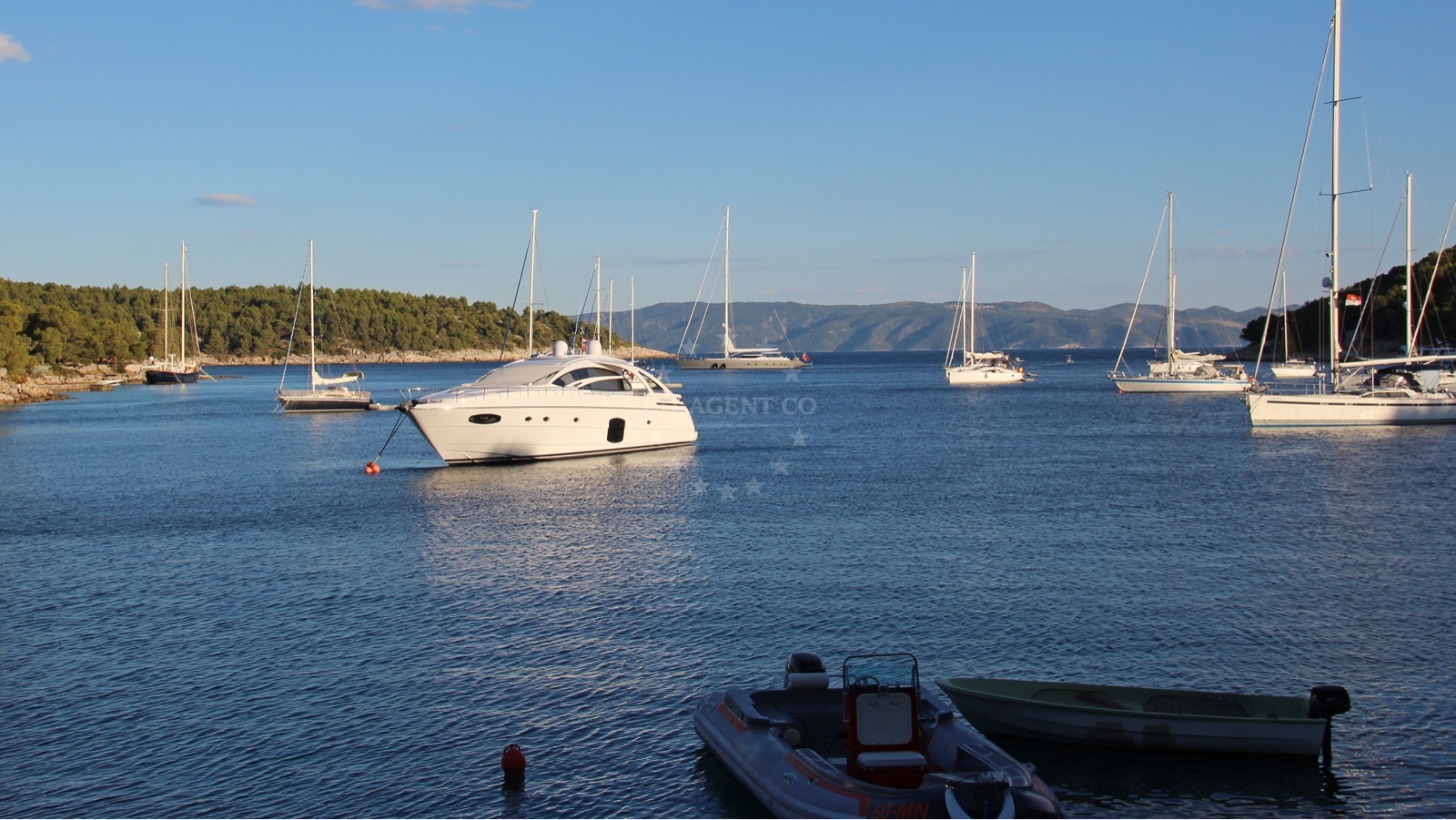 Additional view of Konoba Lucice buoys buoy field in Buoy field in Milna (Brač) on the island Brač, Central Dalmatia, Croatia photo 10