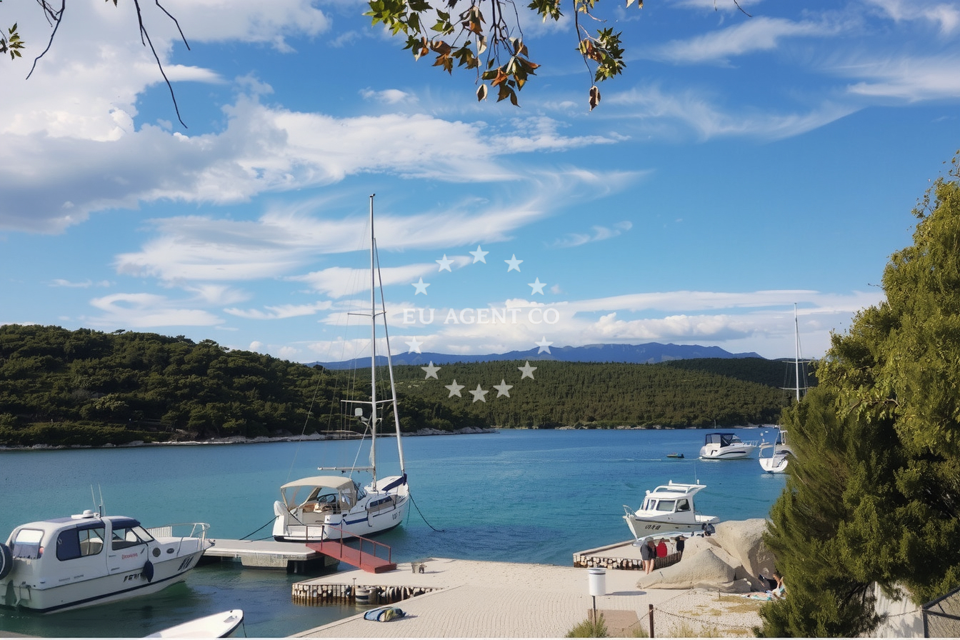 Additional view of Konoba Rojen jetty buoy field in Jetty in Povlja on the island Brač, Central Dalmatia, Croatia photo 8