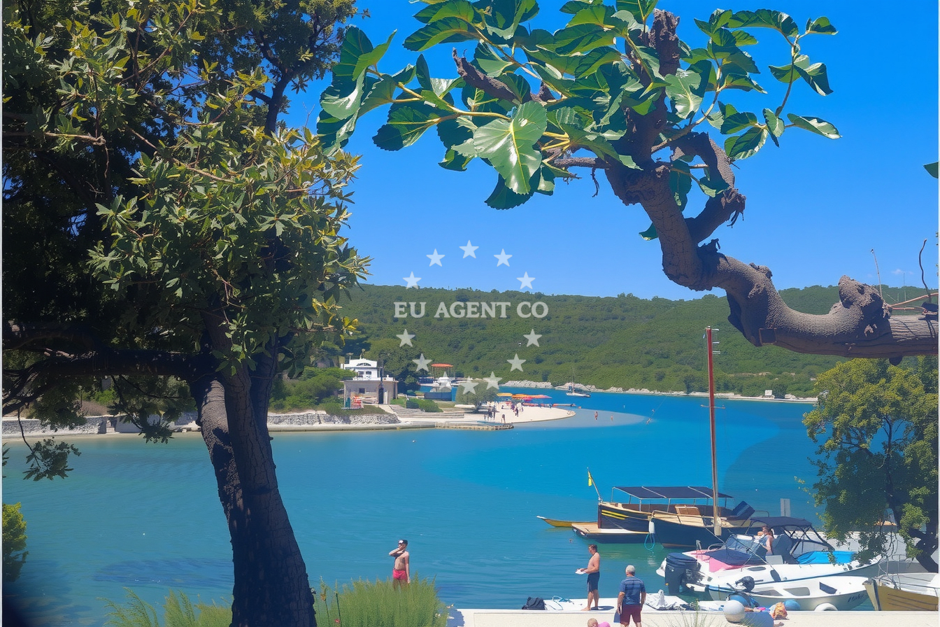 Additional view of Konoba Rojen jetty buoy field in Jetty in Povlja on the island Brač, Central Dalmatia, Croatia photo 10