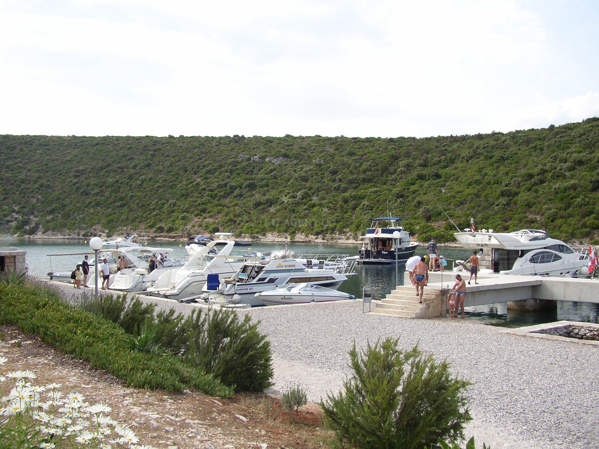 Children's playground near Restaurant Pipo, Povlja, Brač
