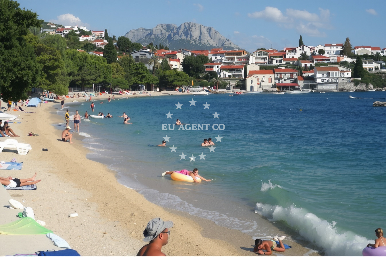 Additional view of Brist buoy field in Jetty in Brist, Central Dalmatia, Croatia photo 7