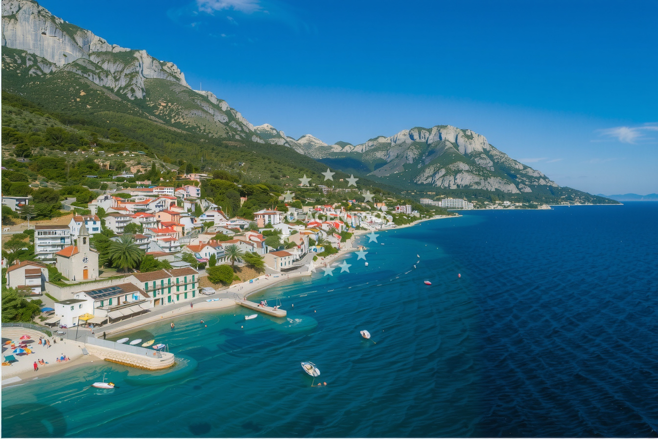 Additional view of Brist buoy field in Jetty in Brist, Central Dalmatia, Croatia photo 12