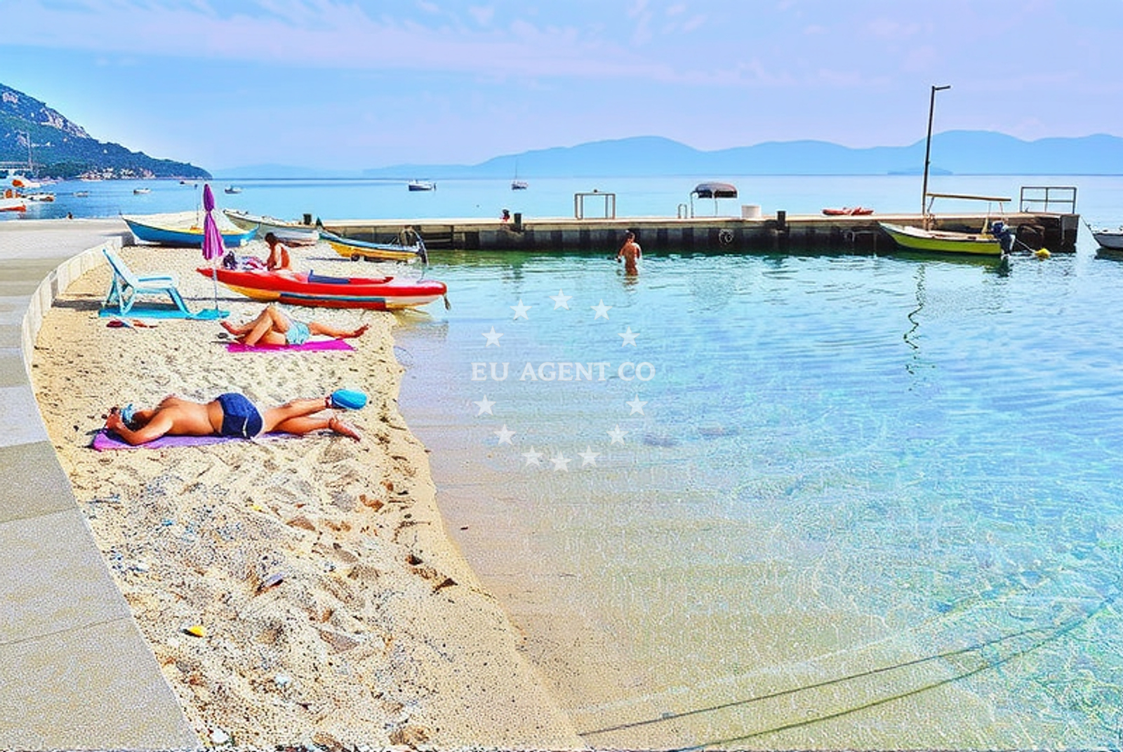Additional view of Brist buoy field in Jetty in Brist, Central Dalmatia, Croatia photo 5