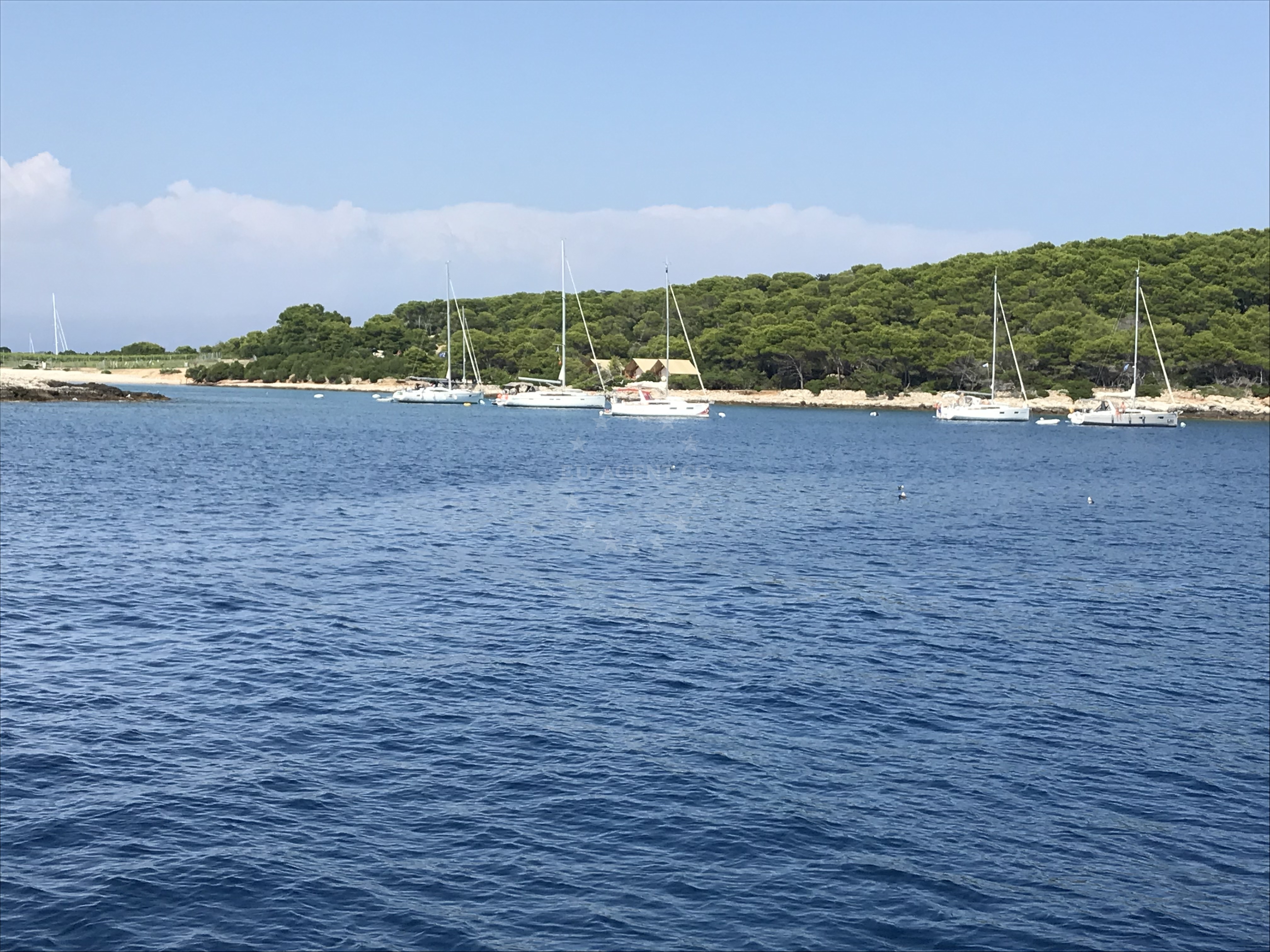 Clear waters of Budikovac Veli’s Blue Lagoon, Croatia