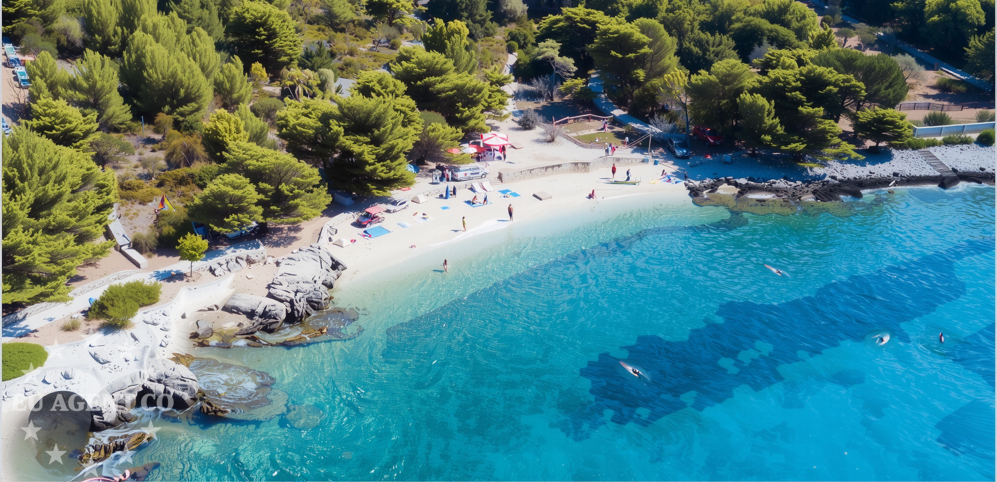 Additional view of Jetty buoy field in Jetty on the island Čiovo, Central Dalmatia, Croatia photo 6