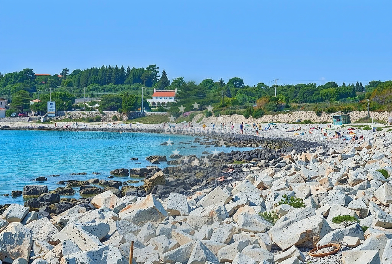 Additional view of Restaurant Carubo Buoys buoy field in Buoy field on the island Drvenik Mali, Central Dalmatia, Croatia photo 15