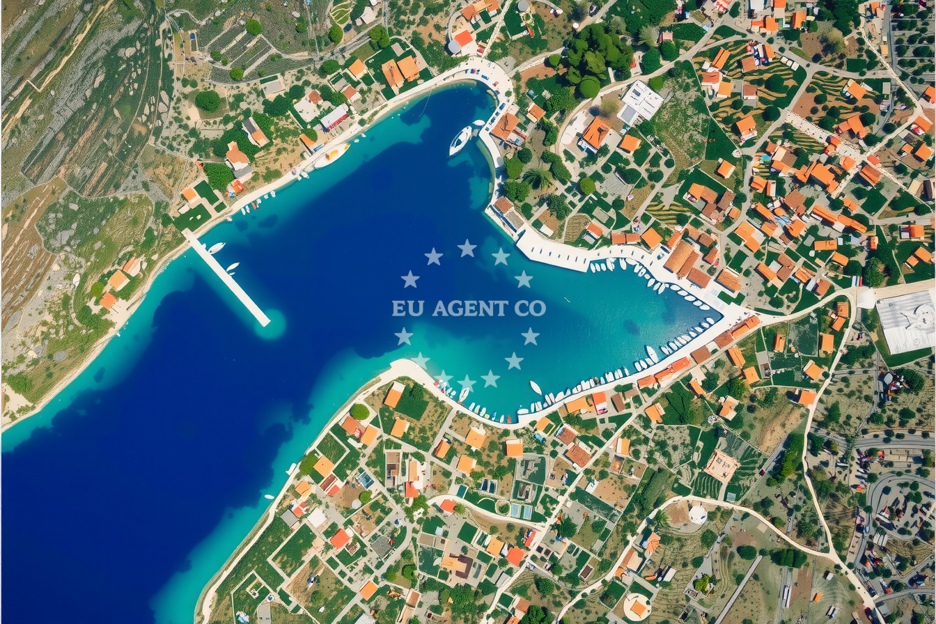 Additional view of Mole buoy field in Jetty on the island Drvenik Veli, Central Dalmatia, Croatia photo 8