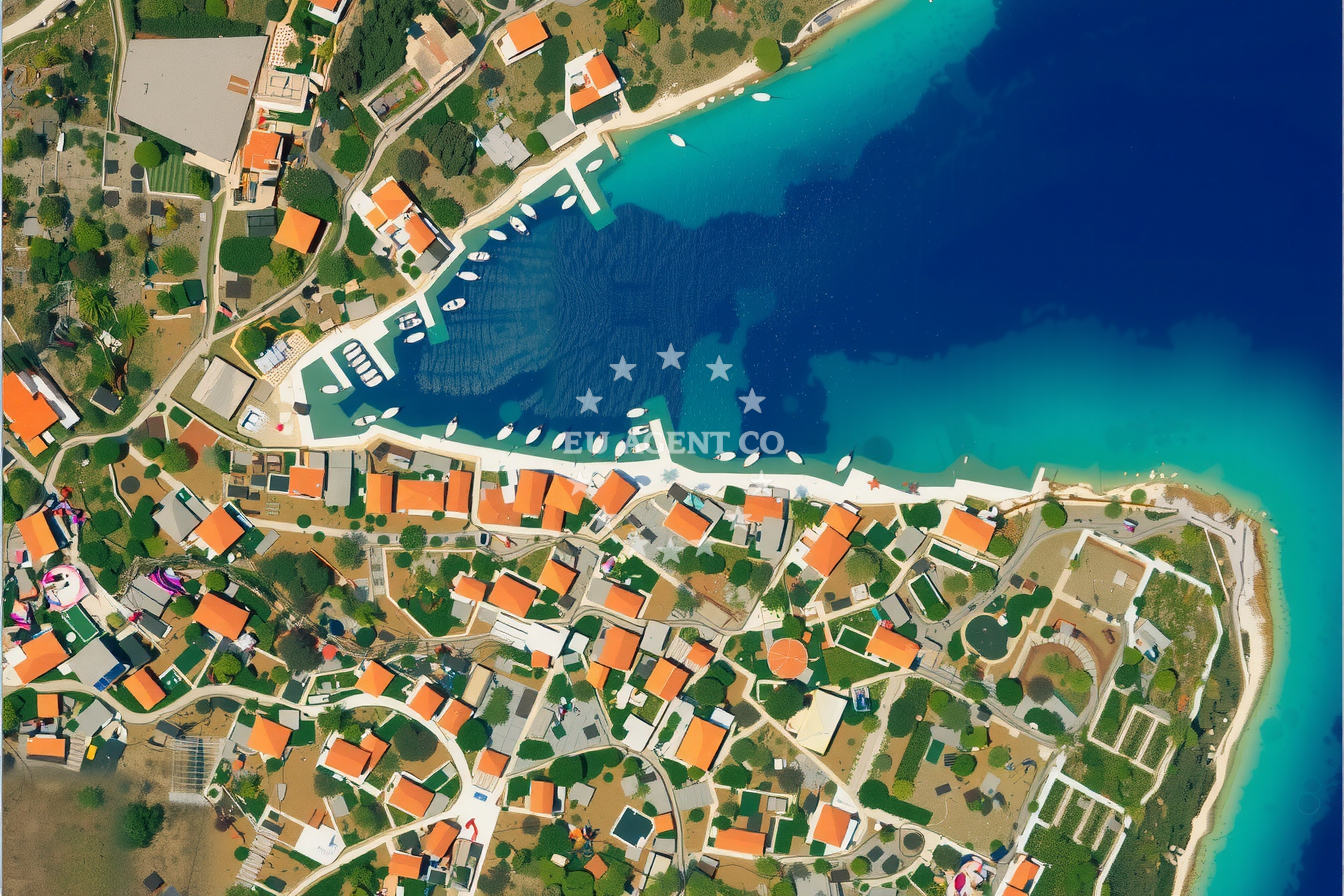 Additional view of Mole buoy field in Jetty on the island Drvenik Veli, Central Dalmatia, Croatia photo 9