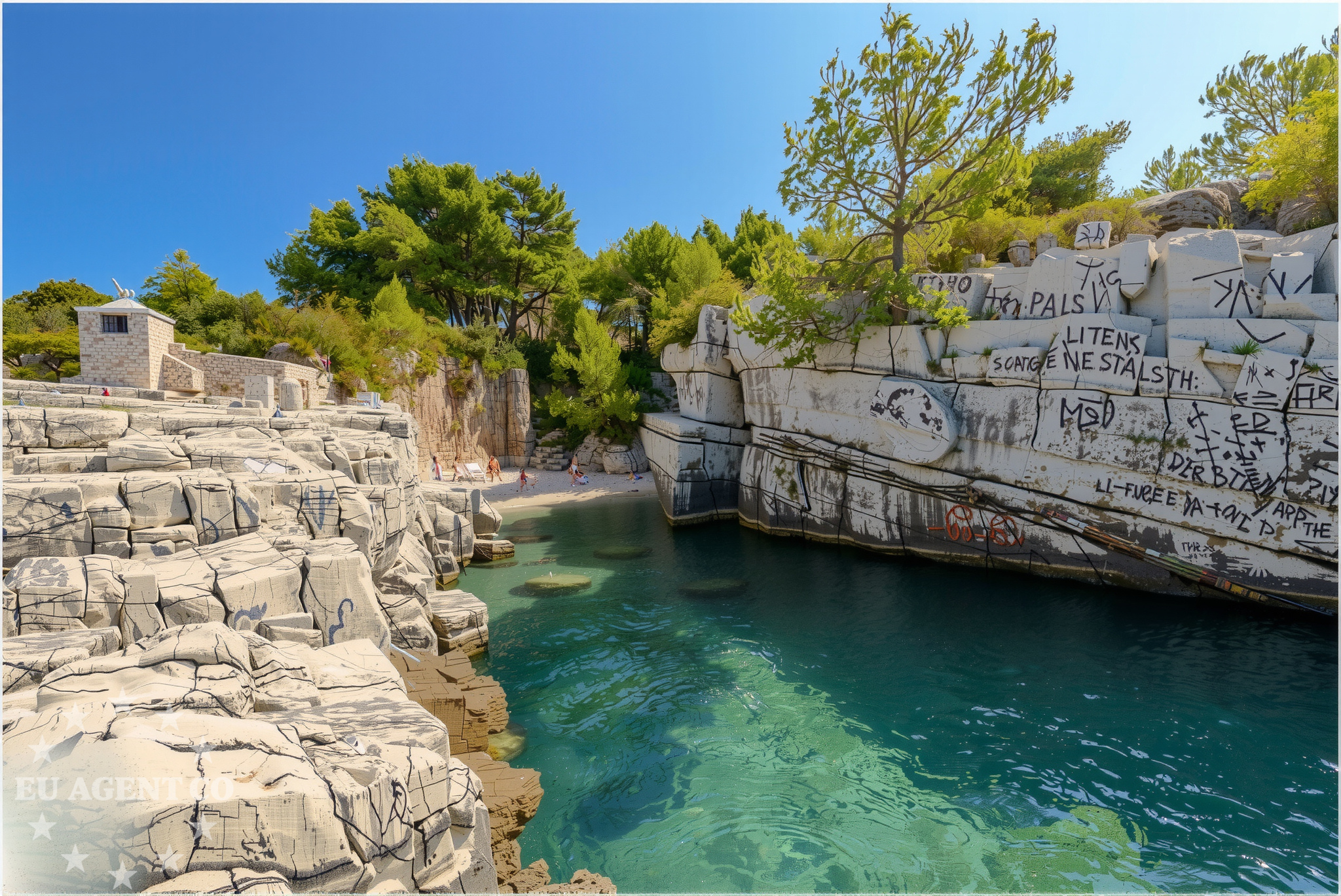 Additional view of Quay buoy field in Quay on the island Drvenik Veli, Central Dalmatia, Croatia photo 8
